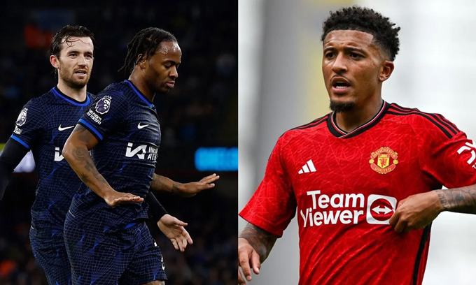 Chelsea sẵn sàng dùng Sterling hoặc Chilwell để đổi lấy Sancho